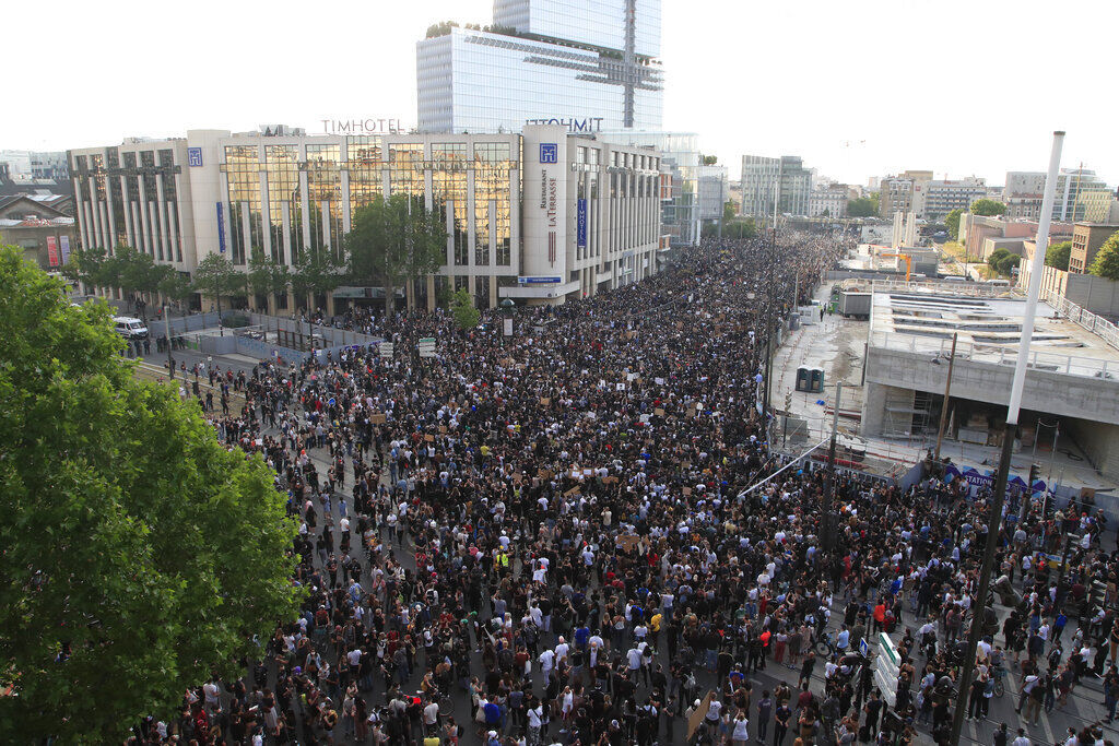 APTOPIX America Protests France